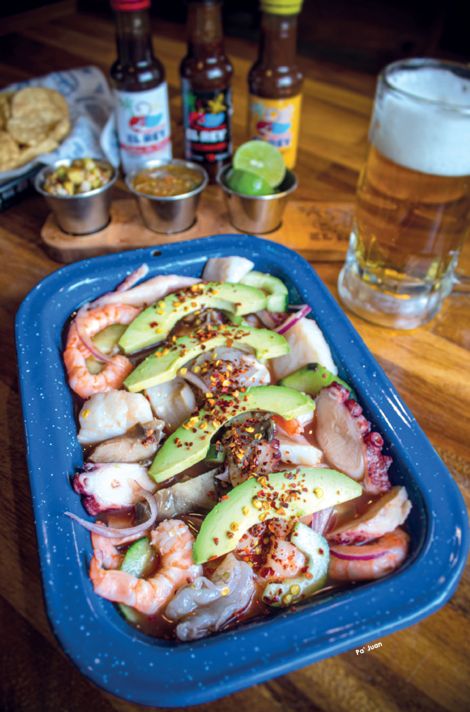 Menú Mariscos El Rey