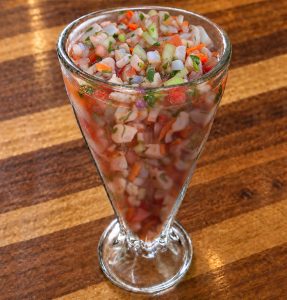Ceviche de Pescado Cóctel