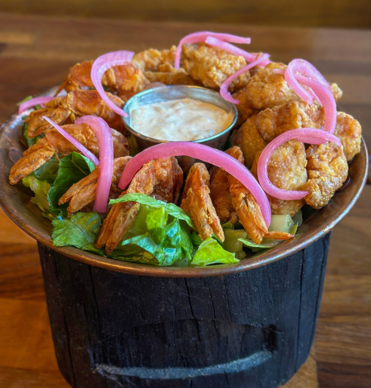 Chicharrón de Pescado y Camarón