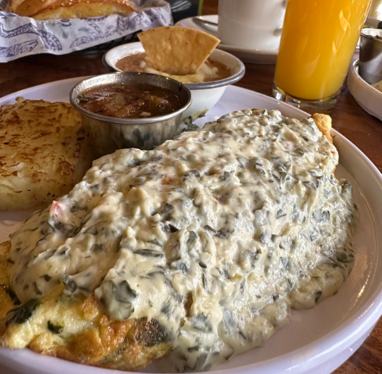 Omelette de Espinaca