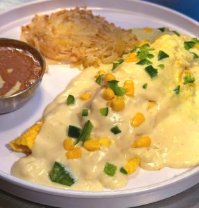 Omelette de Tamal de Elote