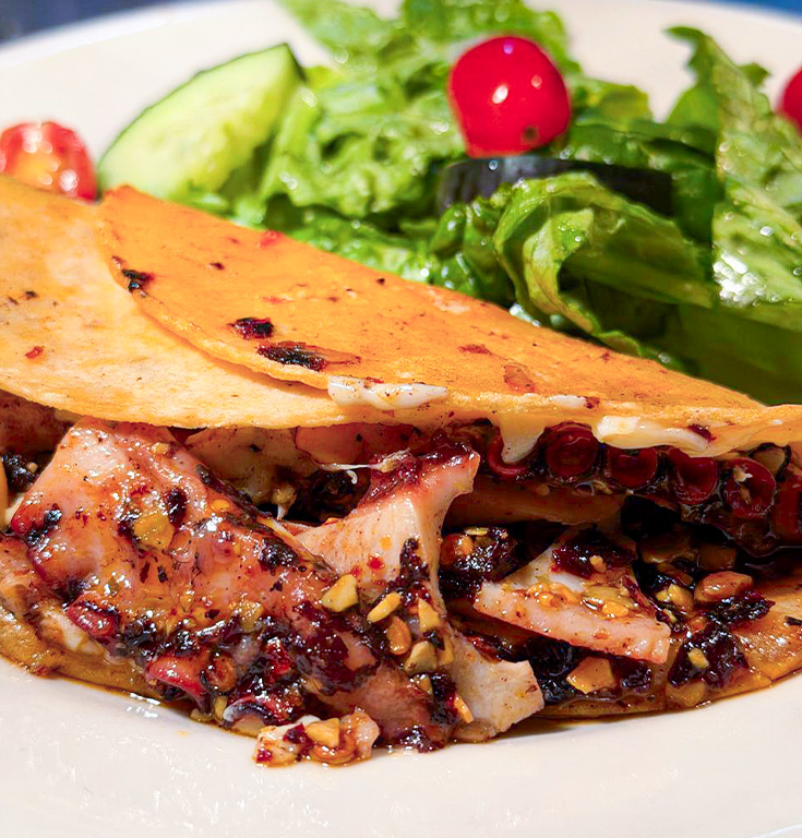 Taco Pulpo Morita