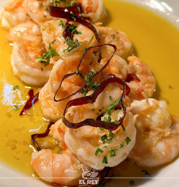 Camarones al Ajillo