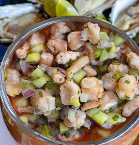 Ceviche de Camarón Chabela