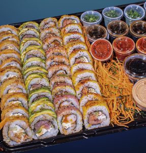 Charola de Sushis