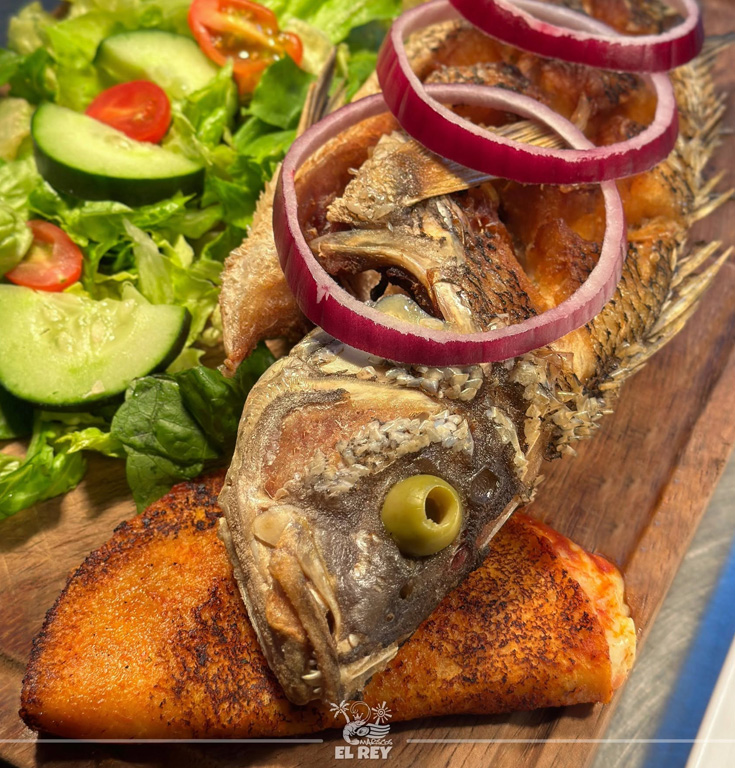 Pescado Frito Entero