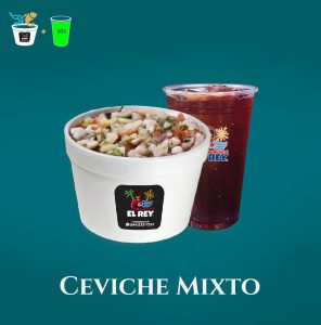 Medio Litro de Ceviche Mixto
