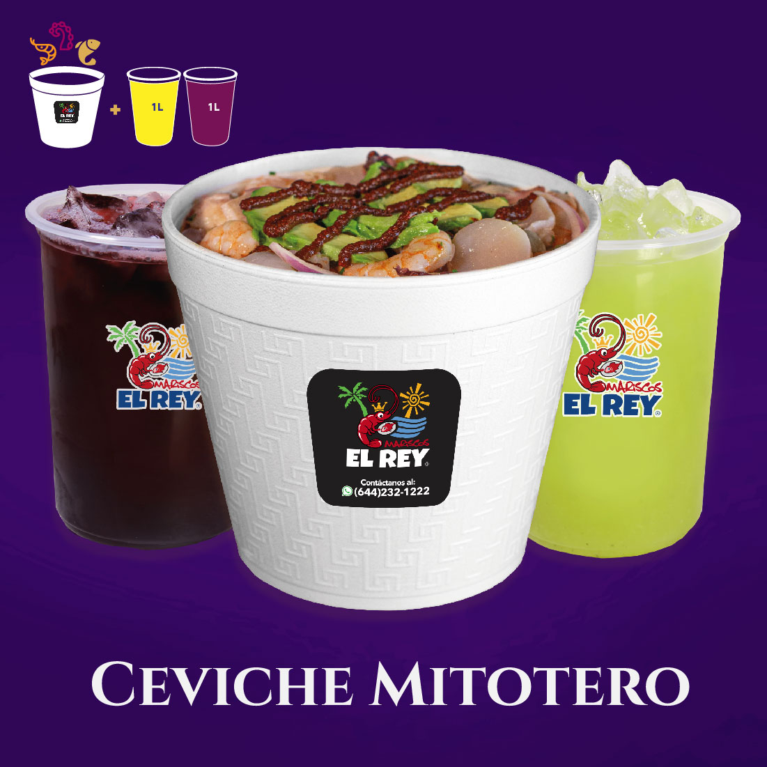 Una Cubeta de Ceviche Mitotero