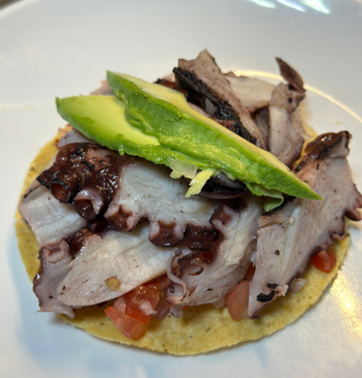 Tostada de Pulpo